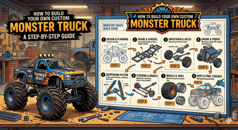 How to Build Your Own Custom Monster Truck: A Step-by-Step Guide